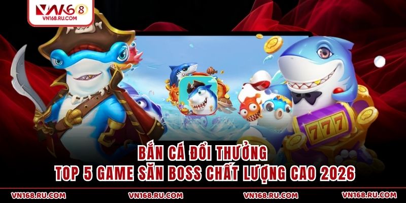 Bắn Cá Đổi Thưởng - Top 5 Game Săn Boss Chất Lượng Cao 2026