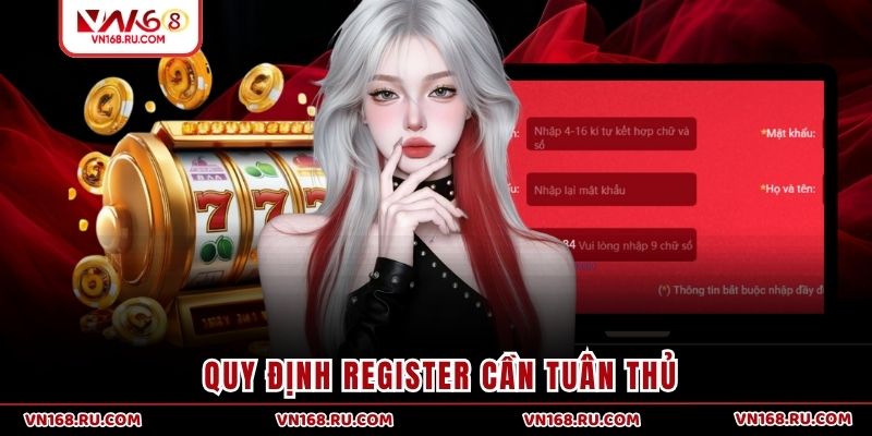 Quy định register cần tuân thủ